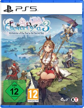 Filmek Atelier Ryza 3: Alchemist of the End & the Secret Key, 1 PS5-Blu-Ray-Disc 