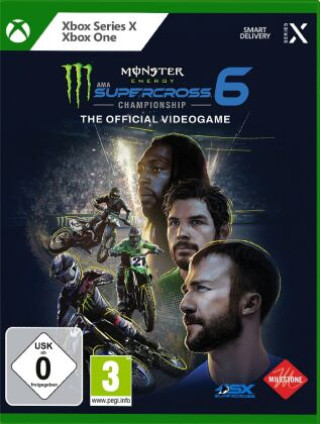 Filmek Monster Energy Supercross - The Official Videogame 6, 1 Xbox One-Blu-ray Disc 