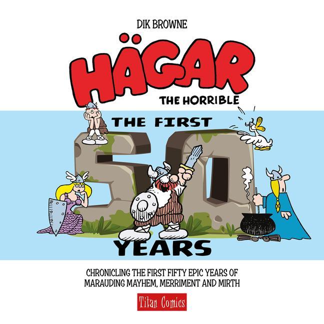 Livre Hagar the Horrible: The First 50 Years Dik Browne