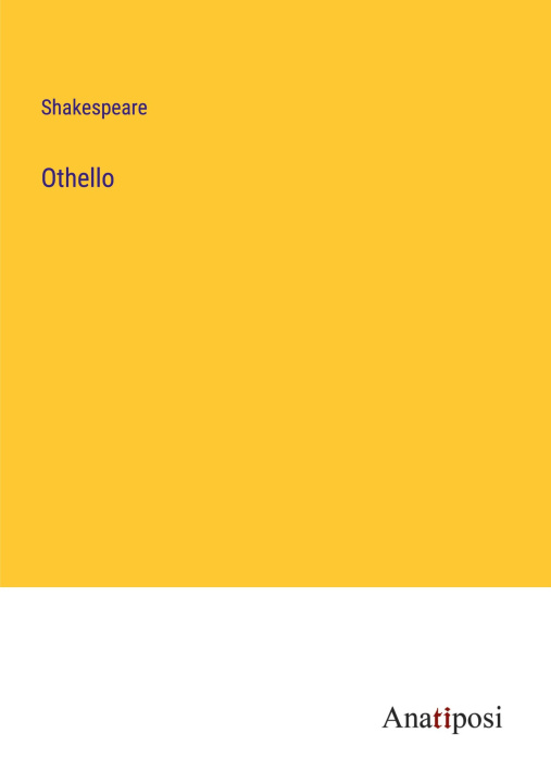 Knjiga Othello Shakespeare