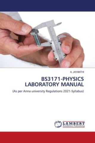 Kniha BS3171-PHYSICS LABORATORY MANUAL 