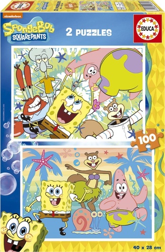 Gra/Zabawka Puzzle Sponge Bob 