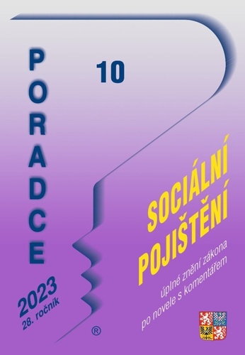 Kniha Poradce 10/2023 – Zákon o sociálním pojištění s komentářem Petr Taranda
