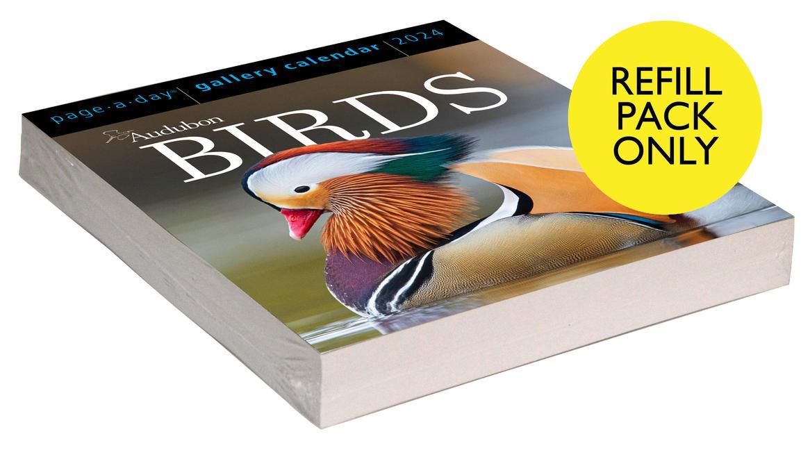 Naptár/Határidőnapló Audubon Birds Page-A-Day Gallery Calendar Refill Pack 2024 
