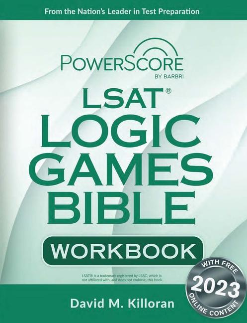 Carte Powerscore LSAT Logic Games Bible Workbook 