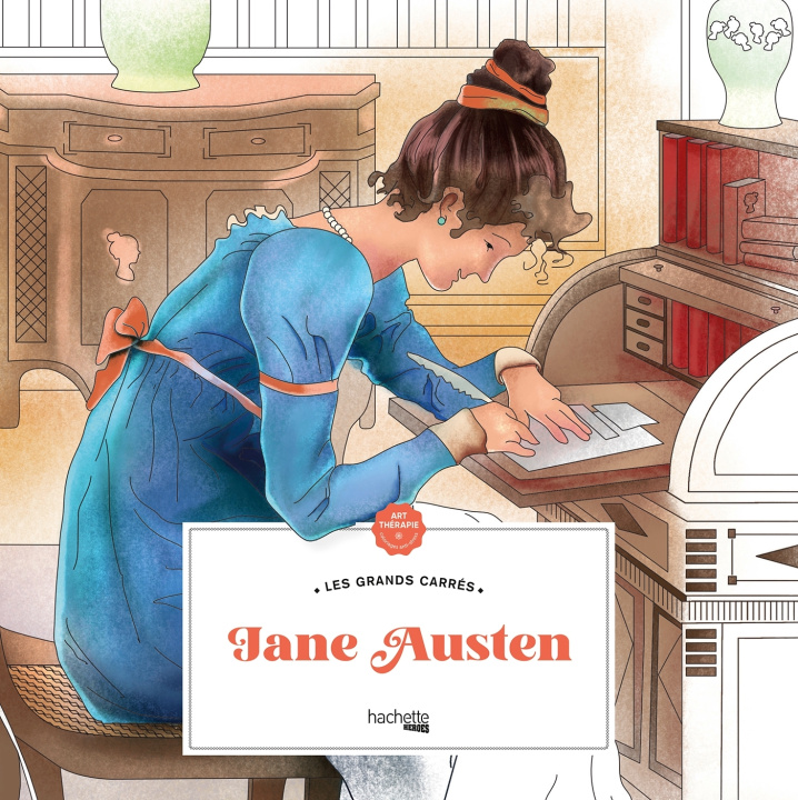 Книга Coloriage Jane Austen 