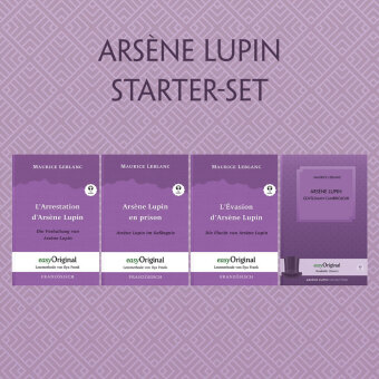 Könyv Arsène Lupin, gentleman-cambrioleur (mit Audio-Online) - Starter-Set, m. 1 Audio, m. 1 Audio, 4 Teile Maurice Leblanc