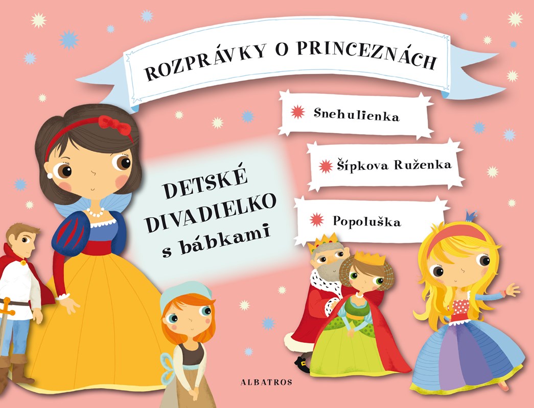 Kniha Rozprávky o princeznách - Detské divadielko s bábkami Oldřich Růžička