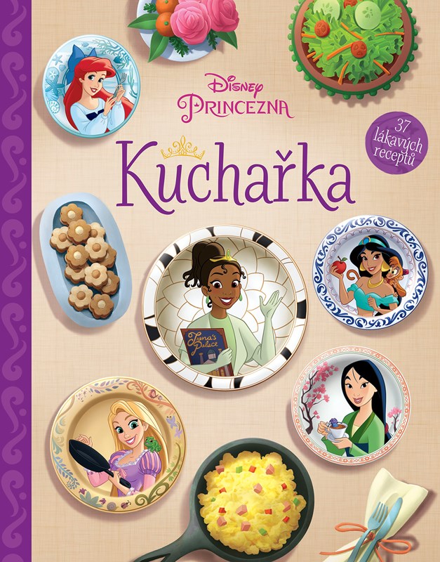 Book Disney Princezna - Kuchařka 