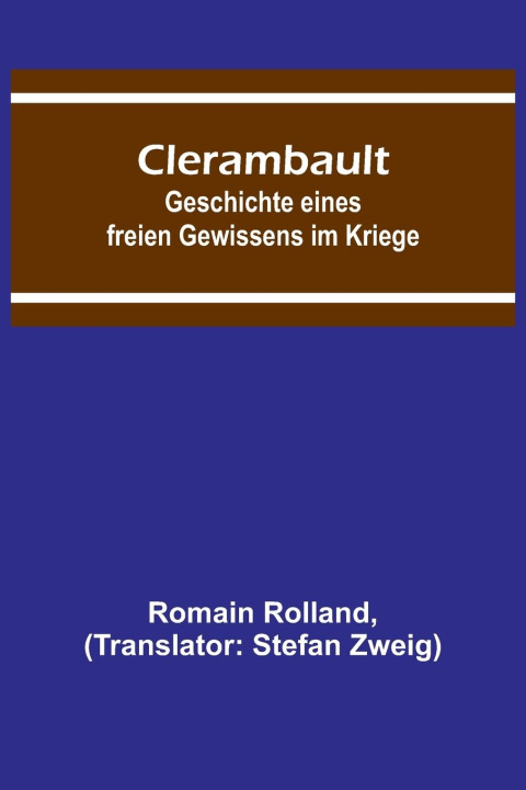 Knjiga Clerambault Romain Rolland