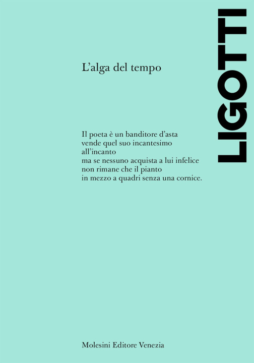 Kniha alga del tempo Giuseppe Elio Ligotti