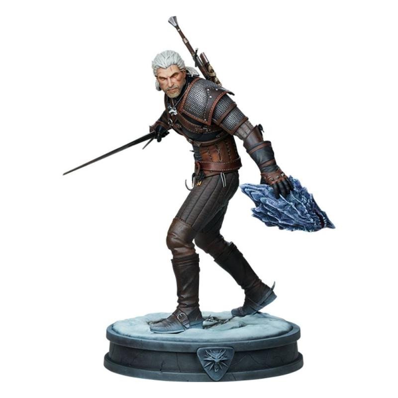 Kniha Zaklínač figurka - Geralt Divoký hon 42 cm (Sideshow Collectibles) 