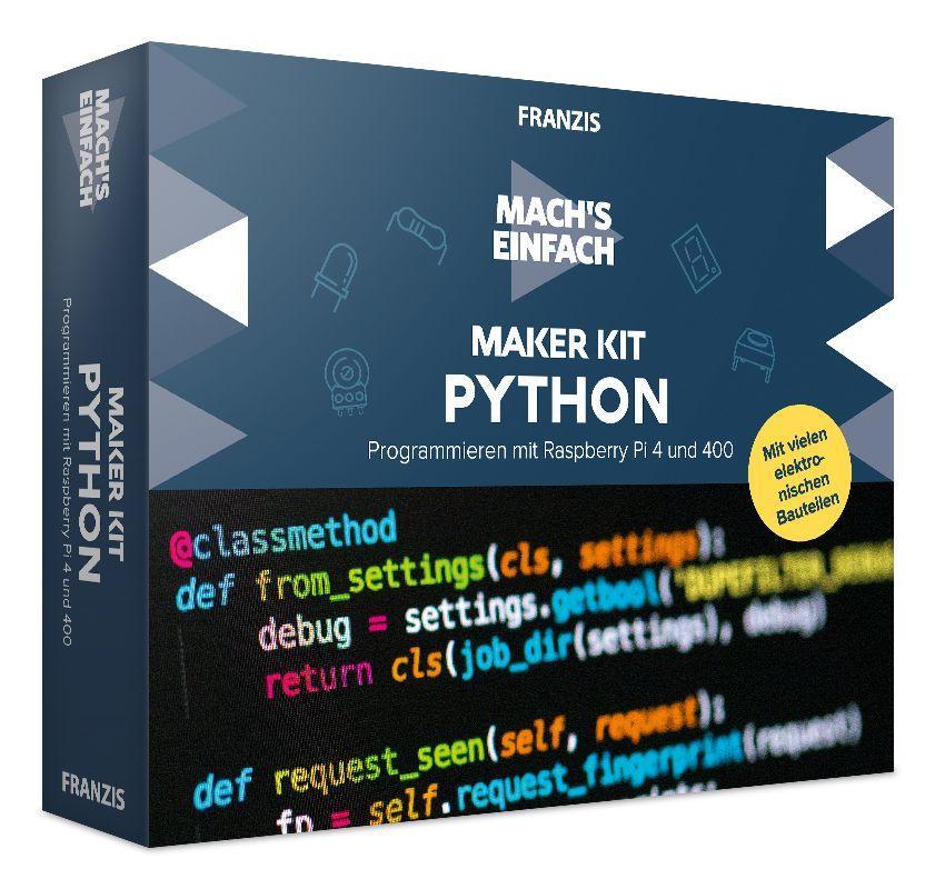 Kniha FRANZIS Mach's einfach Maker Kit Python 
