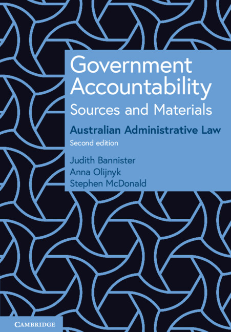 Carte Government Accountability Sources and Materials Judith Bannister
