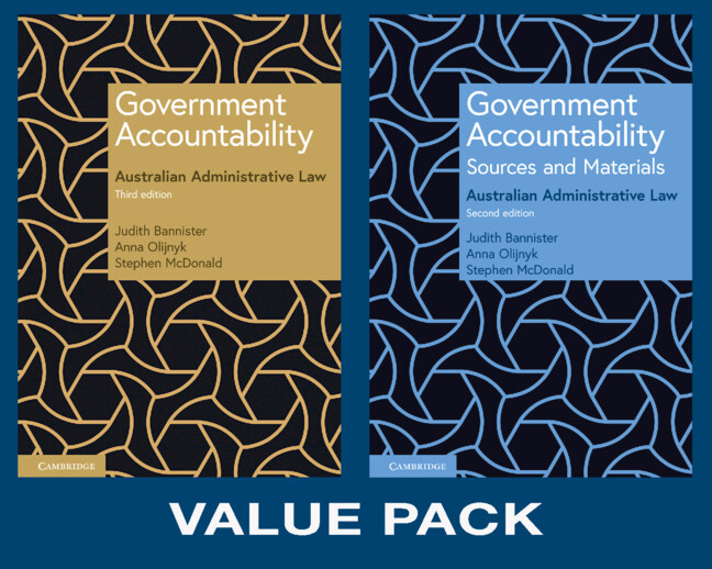Carte Government Accountability Value Pack 2 Judith Bannister