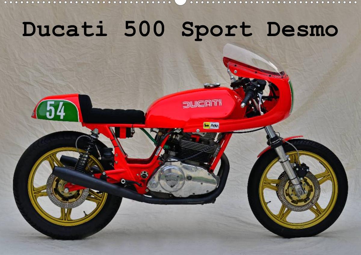 Kalendar/Rokovnik Ducati 500 Sport Desmo (Wandkalender 2024 DIN A2 quer) 