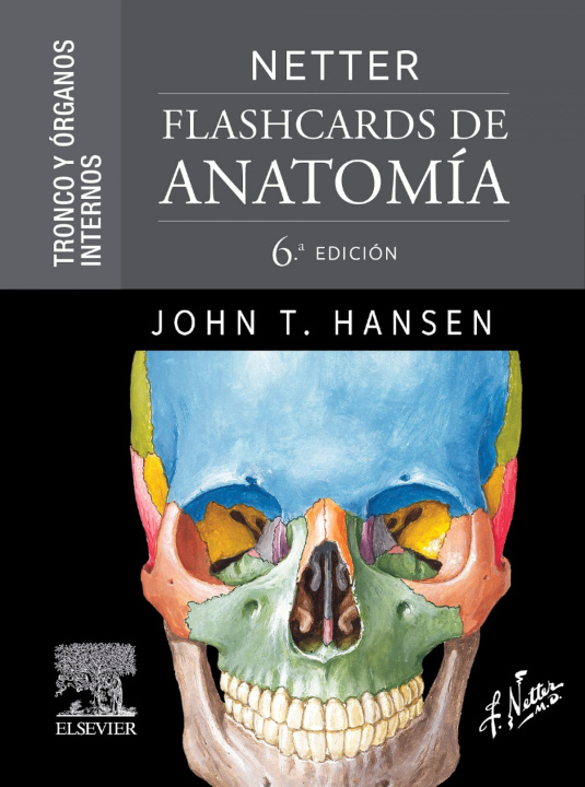 Kniha NETTER FLASHCARDS DE ANATOMIA TRONCO Y ORGANOS INTERNOS 6ª E HANSEN