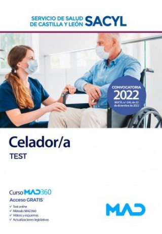 Knjiga CELADOR CASTILLA Y LEON TEST SACYL 2023 
