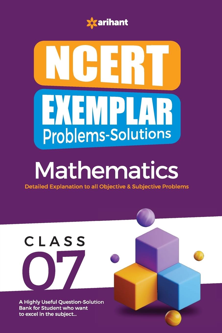 Knjiga NCERT Exemplar Problems-Solutions Mathematics class 7th Priyanka Sharma