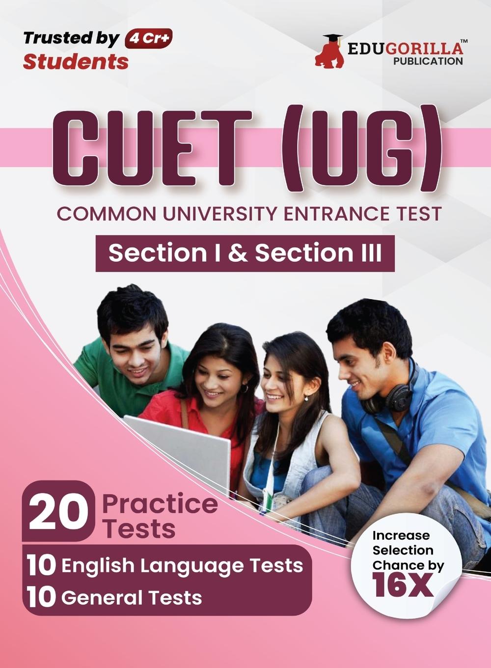 Knjiga CUET UG EduGorilla Prep Experts