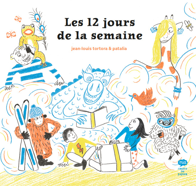 Книга Les 12 jours de la semaine Tortora