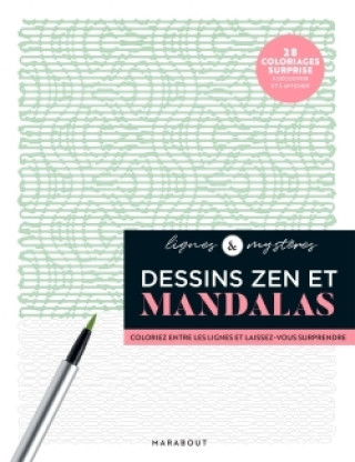 Kniha Lignes mystères - Dessins zen et mandalas 