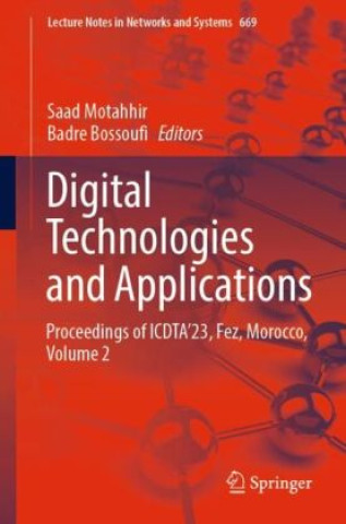 Kniha Digital Technologies and Applications Saad Motahhir