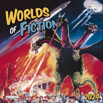 Naptár/Határidőnapló Worlds of Fiction 2024 