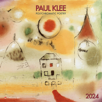Календар/тефтер Paul Klee - Polychromatic Poetry 2024 