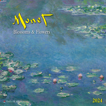 Kalendář/Diář Claude Monet - Blossoms & Flowers 2024 