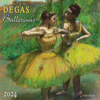 Kalendář/Diář Edgar Degas - Ballerinas 2024 