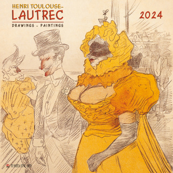 Календар/тефтер Henri Toulouse-Lautrec 2024 