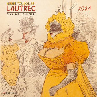 Calendar/Diary Henri Toulouse-Lautrec 2024 