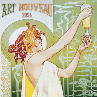 Kalendár/Diár Art Nouveau 2024 