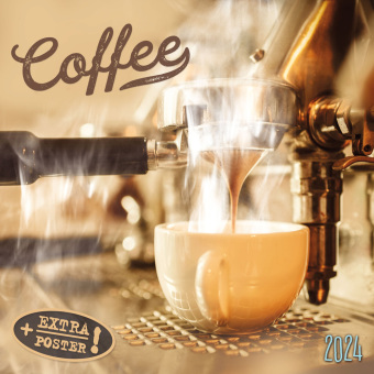 Naptár/Határidőnapló Coffee 2024 