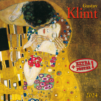 Naptár/Határidőnapló Gustav Klimt 2024 