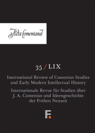 Kniha Acta Comeniana 35 / LIX Lucie Storchová