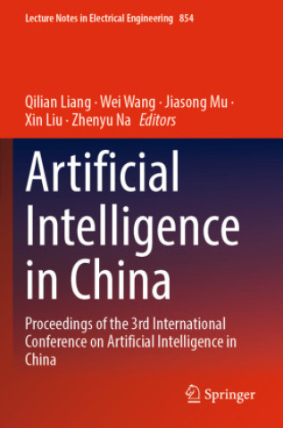 Knjiga Artificial Intelligence in China Qilian Liang