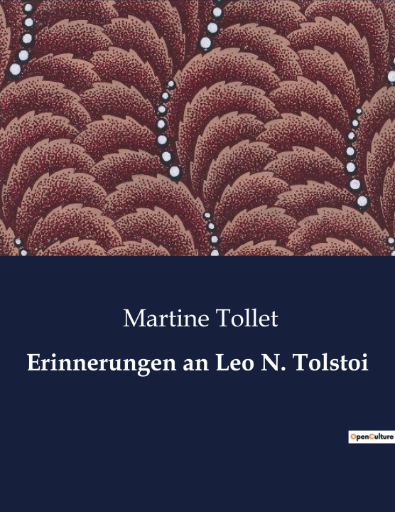 Kniha Erinnerungen an Leo N. Tolstoi 