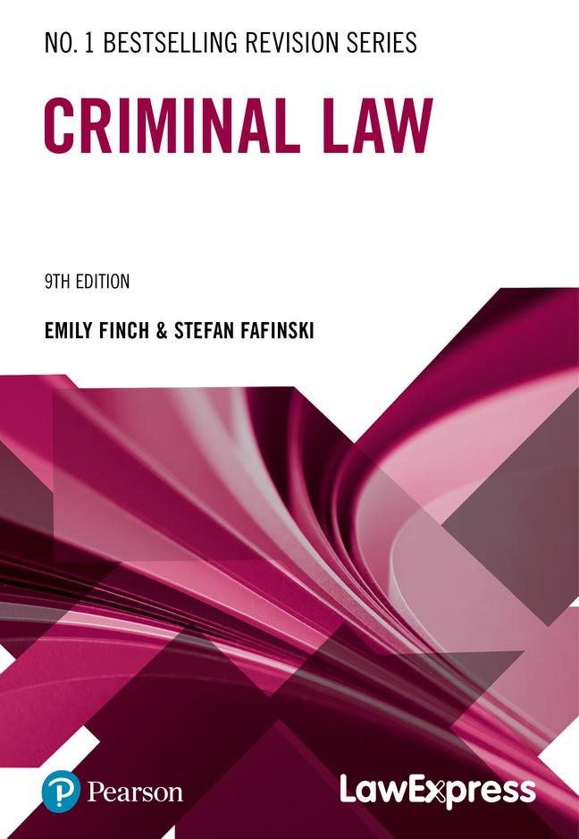 Kniha Law Express Revision Guide: Criminal Law Stefan Fafinski