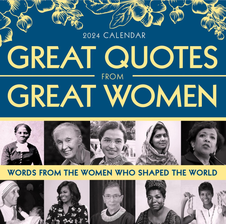 Naptár/Határidőnapló 2024 Great Quotes From Great Women Boxed Calendar Sourcebooks