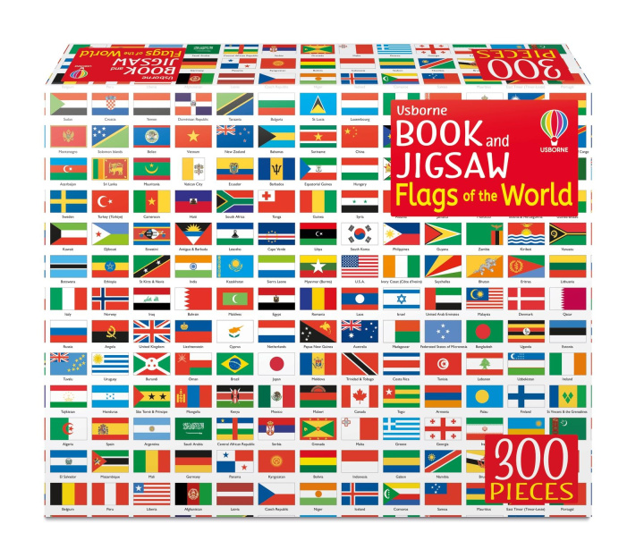 Knjiga Usborne Book And Jigsaw Flags Of The World Sue Meredith