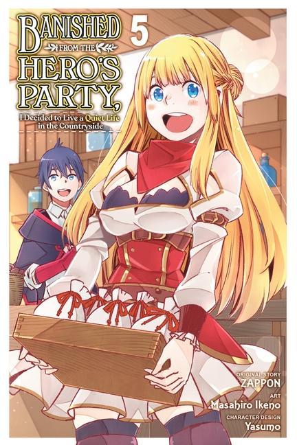 Kniha Banished from the Hero's Party, I Decided to Live a Quiet Life in the Countryside, Vol. 5 (manga) Zappon