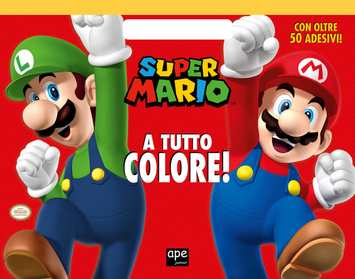 Книга Super Mario a tutto colore! 
