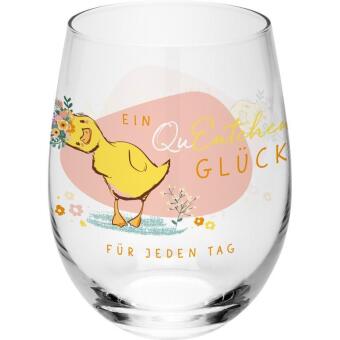 Hra/Hračka Trinkglas Motiv QuEntchen Glück 