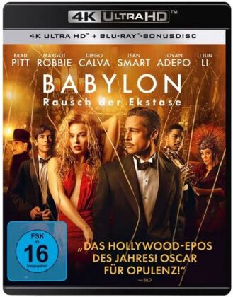 Video Babylon - Rausch der Ekstase - 4K UHD Brad Pitt