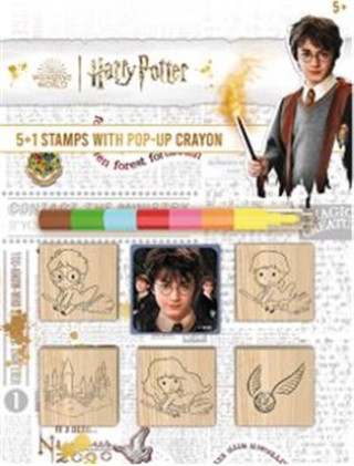 Kniha Harry Potter - Razítka 5+1 s voskovou 