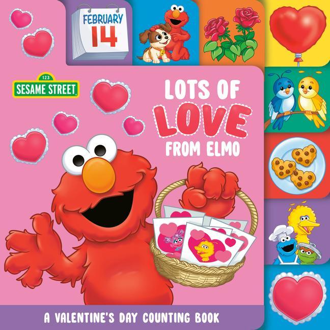 Könyv Lots of Love from Elmo (Sesame Street): A Valentine's Day Counting Book Barry Goldberg