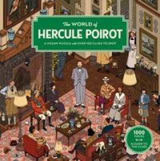 Carte The World of Hercule Poirot: A 1000-Piece Jigsaw Puzzle 