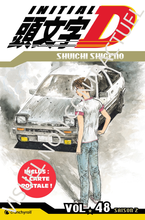 Carte Initial D T48 (Fin) Shuichi Shigeno